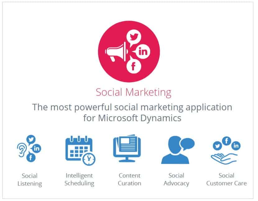 Dynamics 365 Customer Service social media